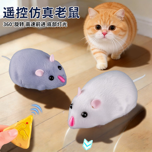 儿童遥控小老鼠玩具电动智能仿真会动的小动物男孩益智黑科技新款