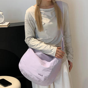 Colorful 大容量女士斜挎包百搭通勤单肩包 Fox日韩小众设计新款