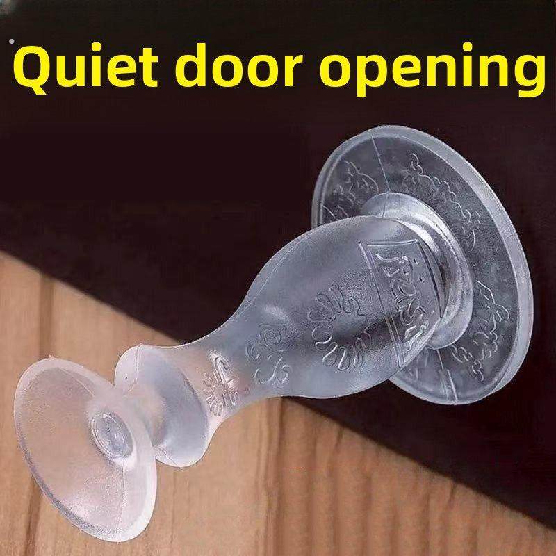 门防撞贴双面吸盘强力吸创意防风门卡门塞静音缓冲固定厕所阻门器