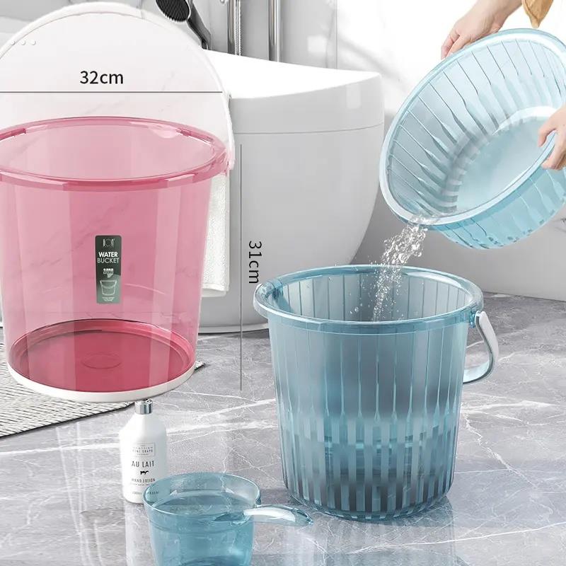 网红非遗漆扇专用桶漆扇用桶水桶容器摆摊工具原材料透明加厚塑料