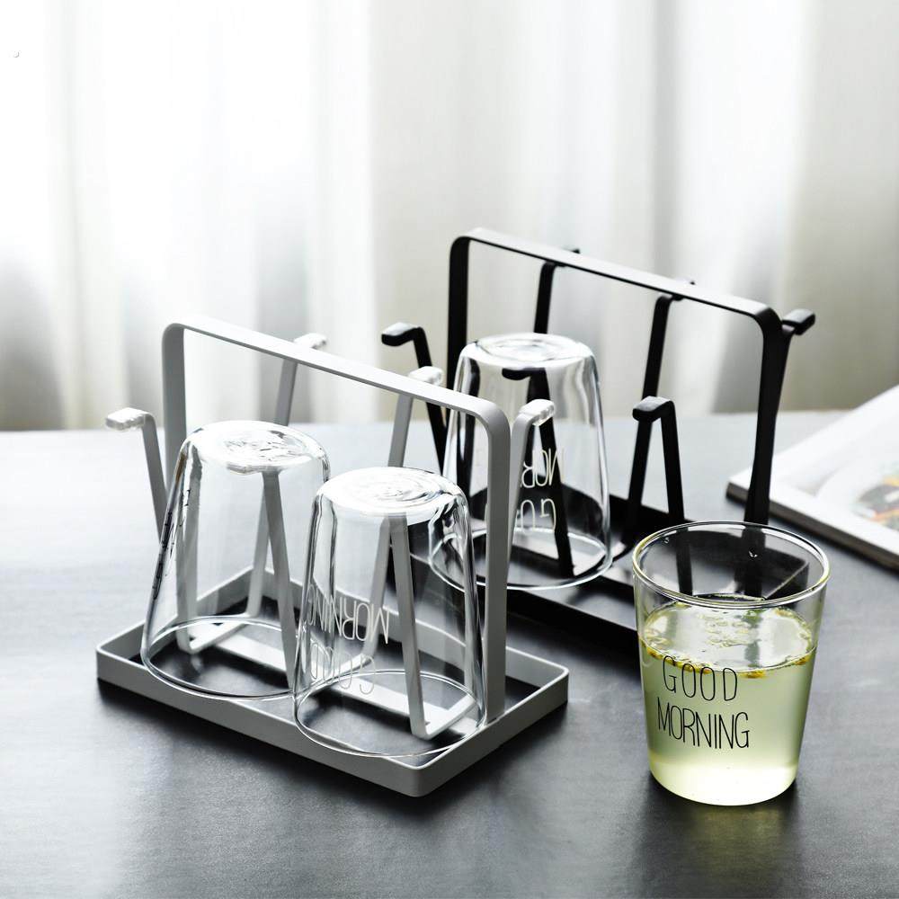 杯子架晾杯架家用铁艺沥水杯挂架咖啡马克杯收纳杯架托 托盘置物,家庭/个人清洁工具,杯架,淘宝优惠券,粉丝福利购,淘宝优惠卷