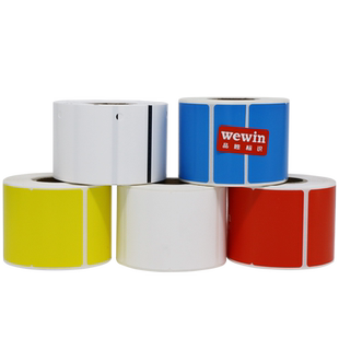 Makeid伟文品胜P51/P52/W220/W210/H50挂牌热转印标签打印机吊牌标签纸 室内室外电缆挂牌标签通信网线缆贴纸