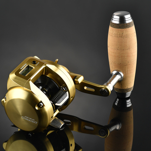 Gomexus革梦士海钓路亚改装T把慢摇鼓轮海钓Ocea Jigger渔轮改装