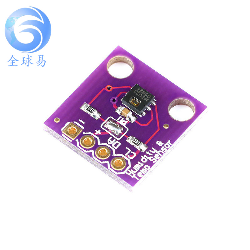 SHT21/30/31/SI7021高精度 数字温湿度传感器模块/IIC通讯/采集