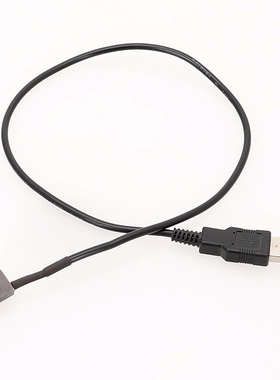 USB转4Pin风扇线 USB转CPU风扇线 笔记本桌5V 黑色 白色