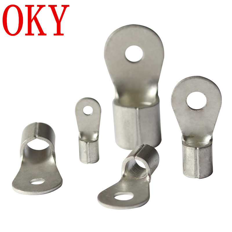 RNB5.5-5圆形裸端子RNB2-3/4/5S/6/8/10/12环形冷压端头铜线鼻子