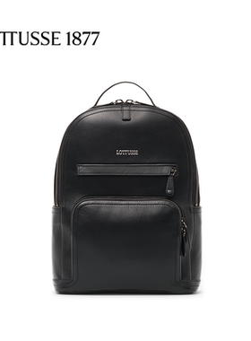 LOTTUSSE/乐途仕时尚手工小牛皮双肩包电脑包通勤包