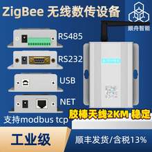 【送天线】ZIGBEE DTU485转无线物联网通讯模块收发数传电台