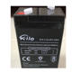 4.5设备电源家用电器6V4.5AH免维护电瓶草坪照明 KILO蓄电池SC6