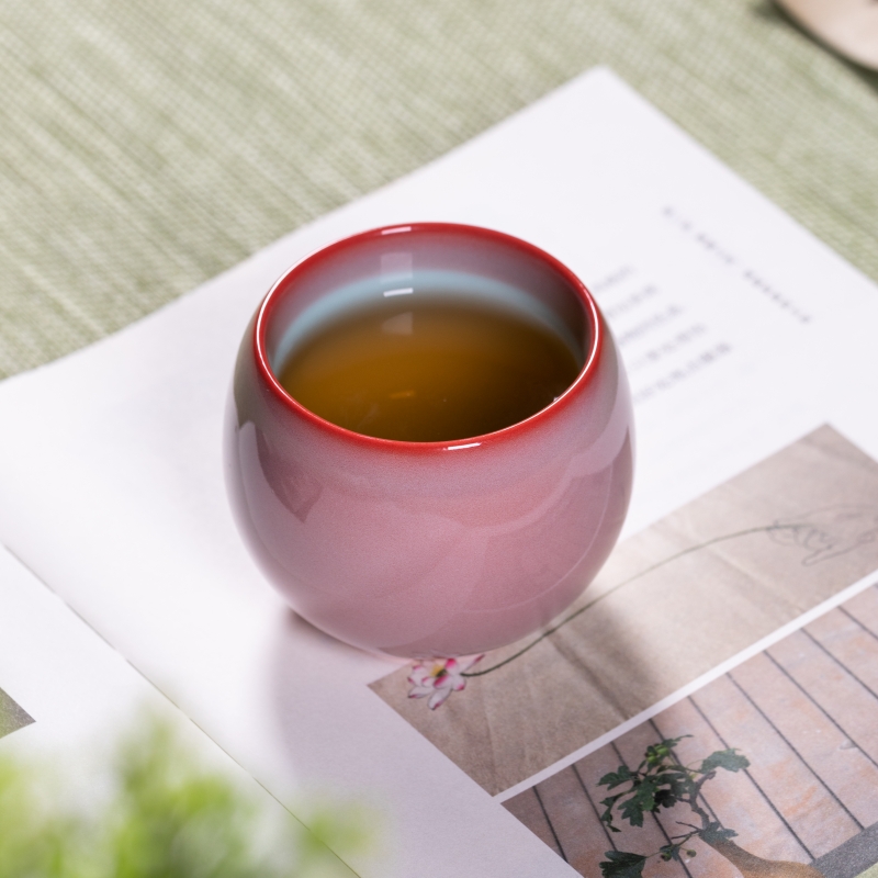 龙泉青瓷女士主人杯茶杯