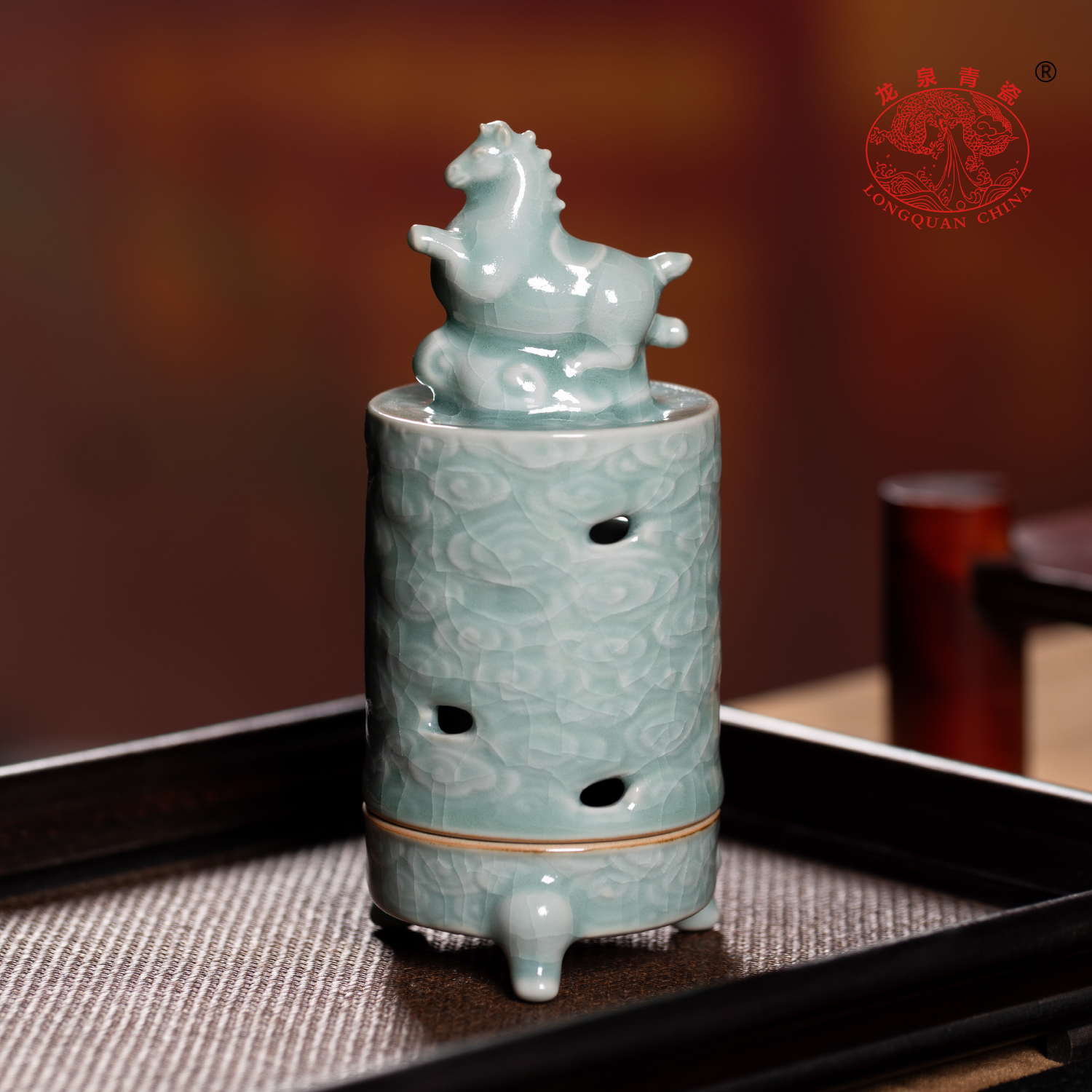 【品牌认证】龙泉青瓷香薰炉