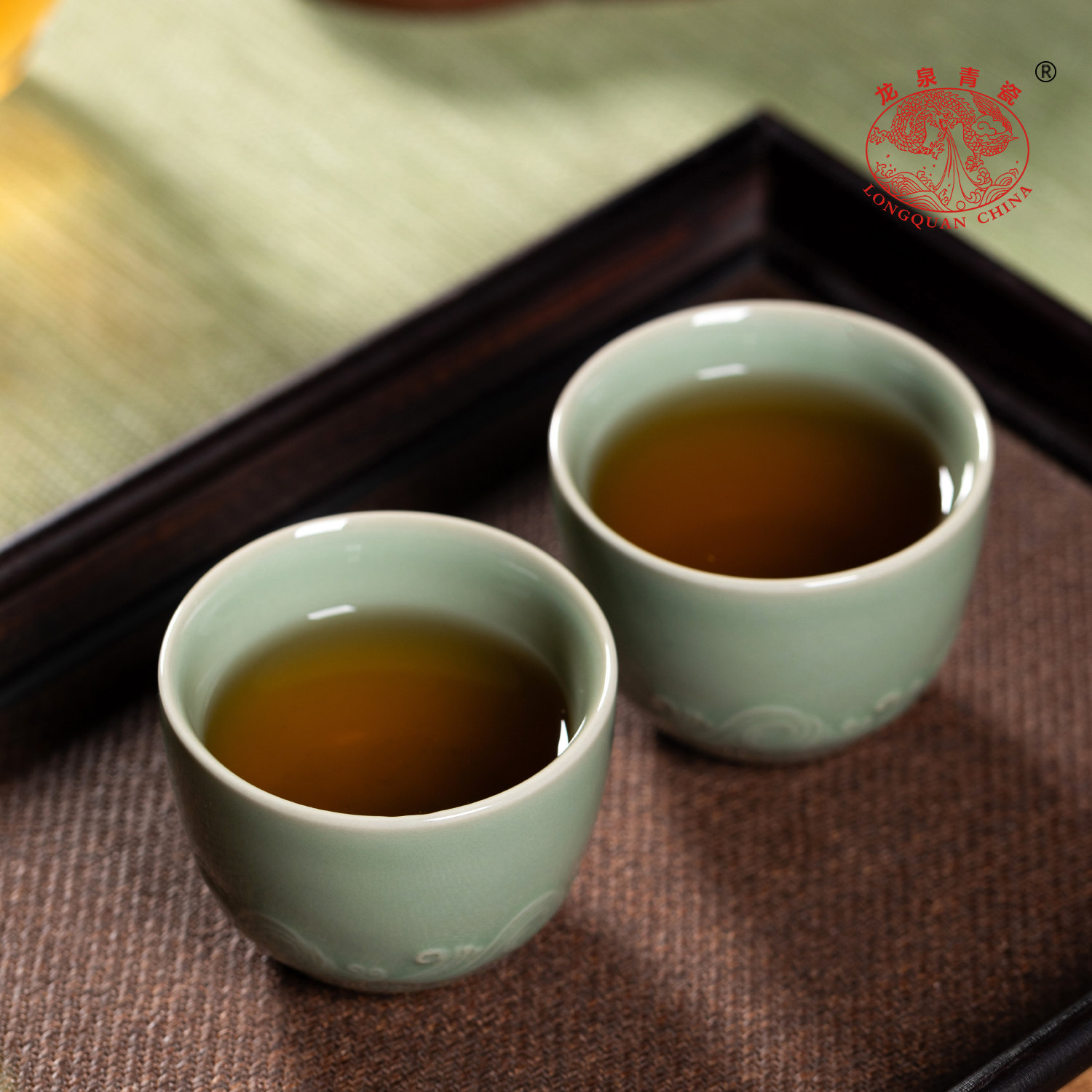 【正品认证】龙泉青瓷对杯主人杯图片