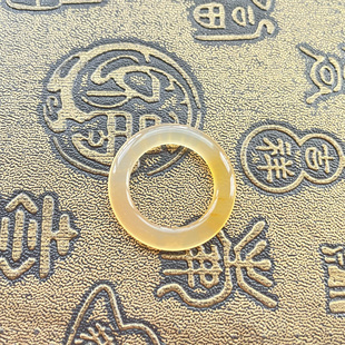 正品a货黄龙玉戒圈指环戒指卡18宽厚3×5mm精品玉戒高冰起胶71#