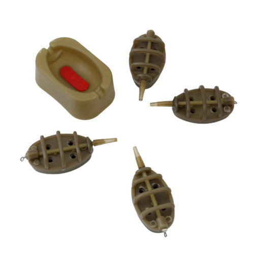 极速10pcs cInline Method Carp With Quick Release MoulYd Fish
