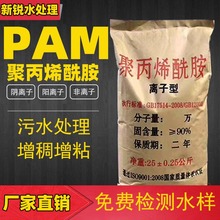 聚丙烯酰胺阴离子阳离子pam 酸污水处理药剂污水絮凝剂泥浆沉淀剂