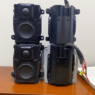 动态效果低音拆机哈曼卡顿二分频音箱1寸高音2寸全频喇叭双振膜