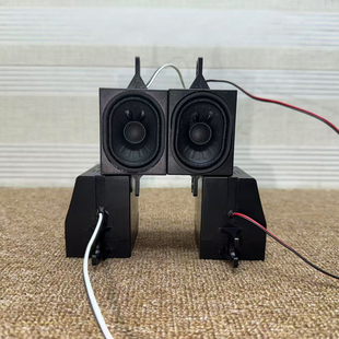 人声展示）拆机无源音箱哈曼卡顿代工椭圆形全频喇叭迷你diy改装