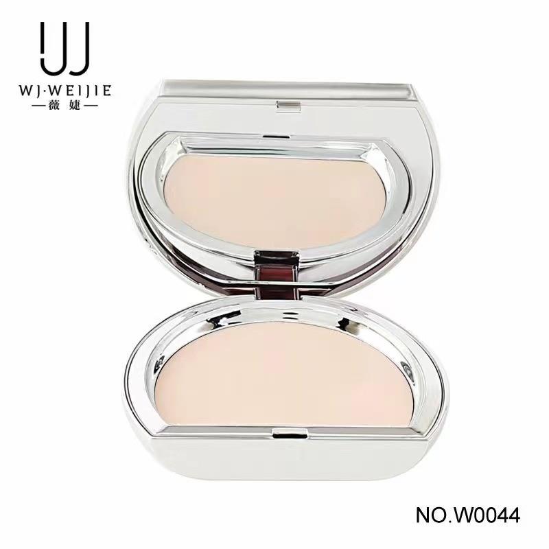 薇婕银月定妆粉饼持久遮瑕控油防水隐形毛孔不卡粉通透带粉扑10g