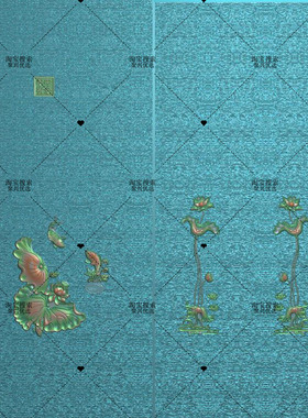 精雕图底纹浮雕图纹理铝雕防爆门铸铝门精雕木门花板门芯铝艺a406