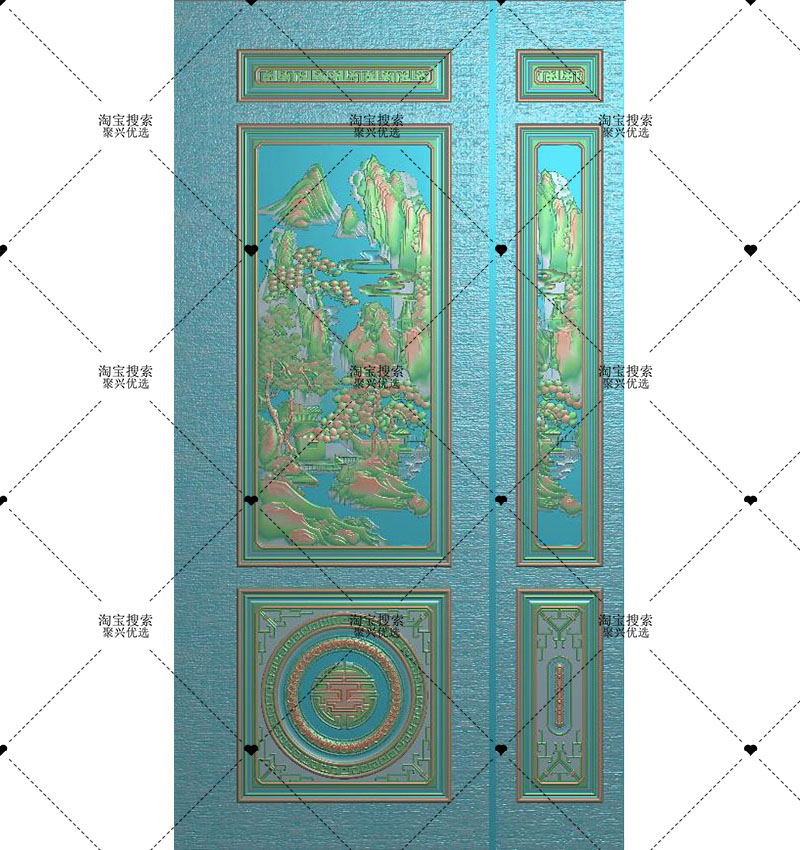 精雕图底纹浮雕图纹理铝雕防爆门铸铝门精雕木门花板门芯铝艺a811