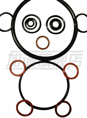 外径42/43/44/45/46/47/48/49*线径2MM黑色耐油丁晴橡胶O型圈