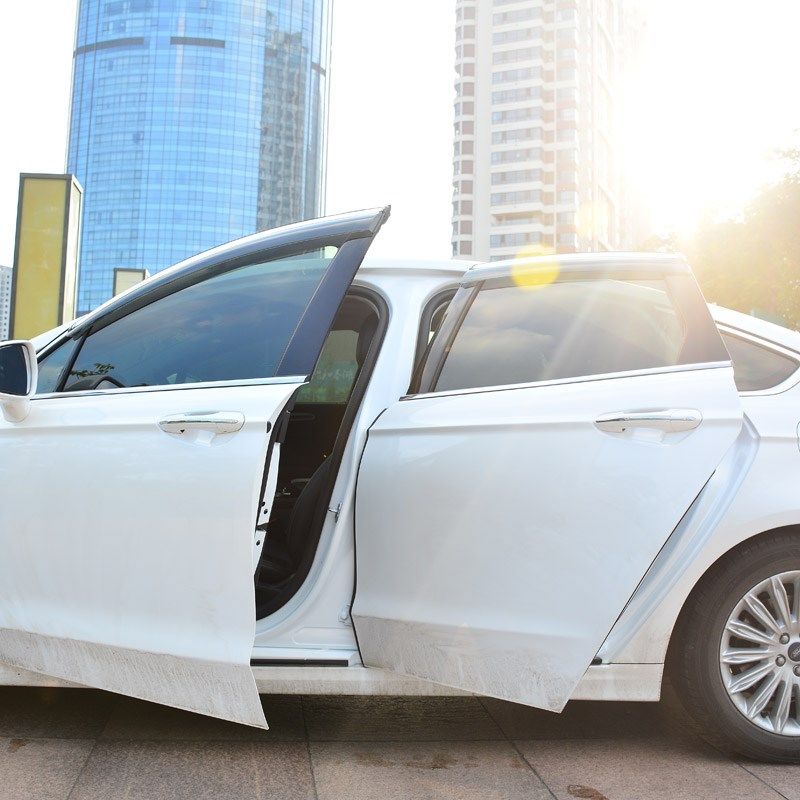 19款20汉腾X5/X7/x7s改装专用汽车晴雨挡车窗雨眉挡雨板遮雨搭条