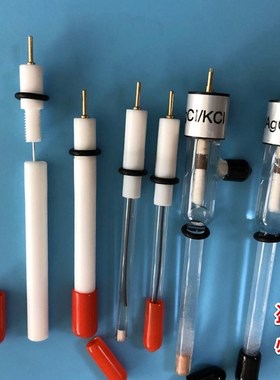 银-氯化银参比电极 Ag/AgCl电极 氯化银电极 非水Ag+参比电极 6mm