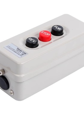TNHA2三相动力押扣按钮开关380V 2.2KW启动互锁倒顺开关BS-315B