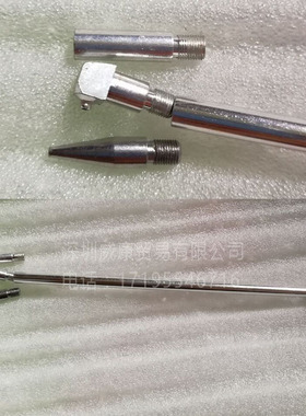 日本进口THfK MG70油枪加油嘴 贴片机滑块黄油枪配件硬管直管油咀