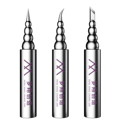 宝塔型936烙铁头 内热式恒温电洛铁头尖嘴弯尖型刀头电焊台通用型