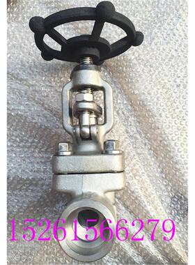 美标闸阀Z61W-800LBP DN15-50截止阀F304锻钢承插焊丝口对焊闸阀