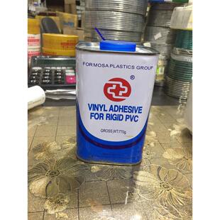 台塑华亚 pvc胶水  UPVC胶水 硬质PVC胶合剂 PVC管胶水770g瓶