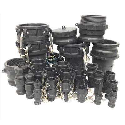 PP快速接头 塑料扳把式C型快插阴端皮管软管3寸 母头竹节dn50/80