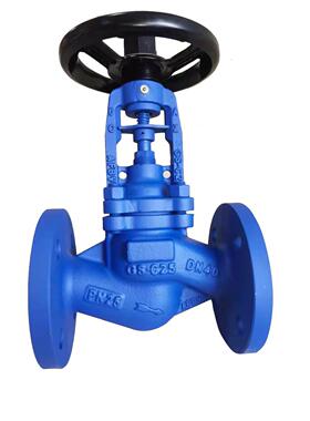 WJ41H-16C/25C铸钢碳钢德标波纹管法兰截止阀导热油蒸汽DN100DN50