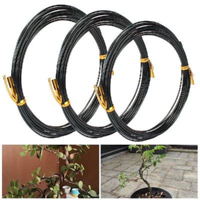 3 Rolls Anodized Aluminum Bonsai Training Wire With 3