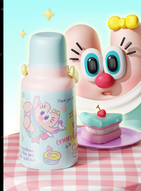 UOOHA悠悠桶保温杯大容量陶瓷涂层内胆高颜值水杯水壶杯子保冷杯