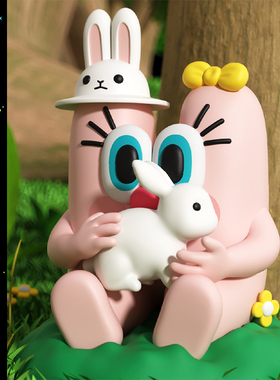 UOOHA丛林探险系列盲盒新款潮玩手办娃娃公仔儿童礼物保温杯配件