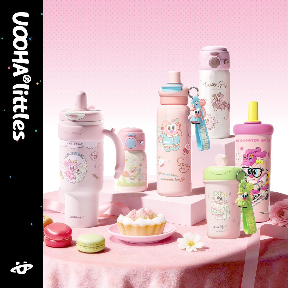 UOOHA【愈】见小海伦系列保温杯女高颜值咖啡杯吸管水杯新年礼物,餐饮具,保冷/保温杯,淘宝优惠券,粉丝福利购,淘宝优惠卷