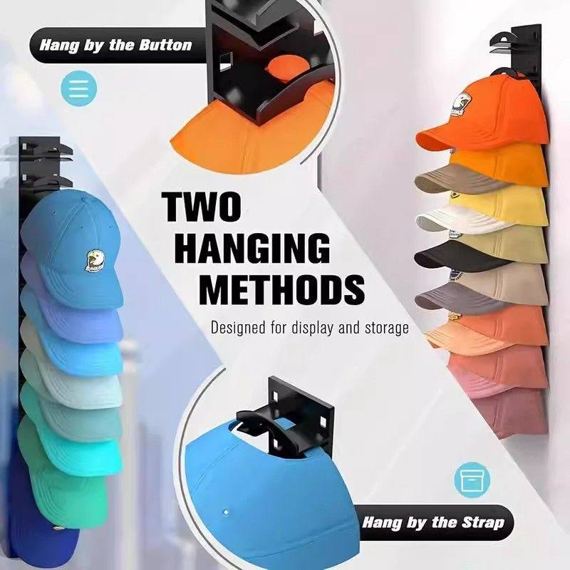 新品新品HatOrganizerforBaseballCaps架收纳棒球帽帽子架,收纳整理,帽子收纳架,淘宝优惠券,粉丝福利购,淘宝优惠卷