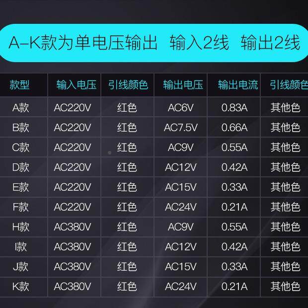 全铜380V220转6V9V12V15EI41*20V厂24VW家变压器低频交流5EI电源V