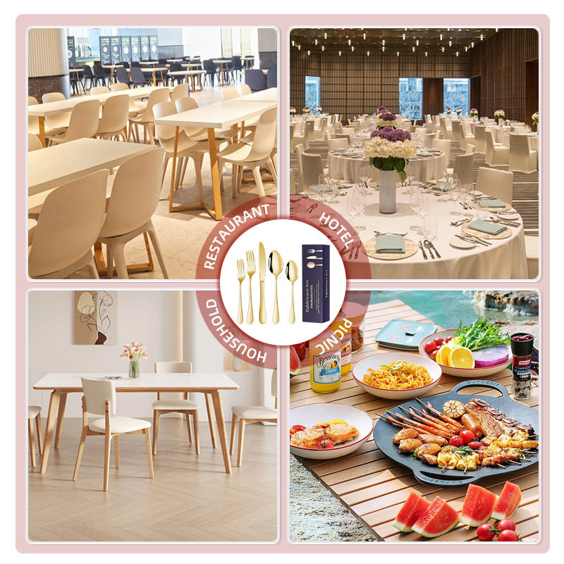 cutlery跨境不锈钢餐具刀叉勺套装西餐刀1010款餐具30爆牛排件套,餐饮具,西餐餐具套装,淘宝优惠券,粉丝福利购,淘宝优惠卷