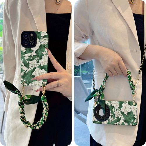 女款全包硅胶软壳时尚斜挎防摔