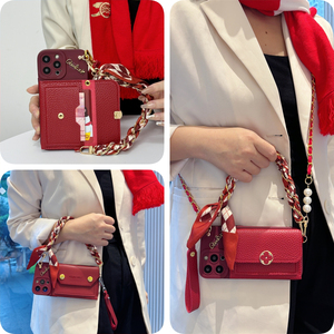 华为mate60pro四叶草零钱包手机壳pura70适用art斜nova12挎p卡+包ultra时s尚e高t级11/9/8/7/6/5/4/3/2/1/0