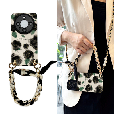 女款全包硅胶软壳时尚斜挎防摔