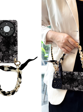 vivo斜挎x100手机壳树叶花朵pro丝巾z适y用s硅x90胶ultra软9壳plus全8包7防6摔5时4尚3小2众1女g高t级0活e力t