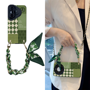 适用X200S手机壳vivo斜plus挎s19笑脸格100pro硅iqoo12胶ultra全8包7防6摔5/neo/3/4女g/z/0/t/9/2/1/mini/y