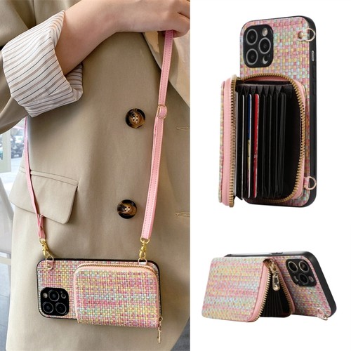 vivo新款皮质零钱包斜挎手机壳