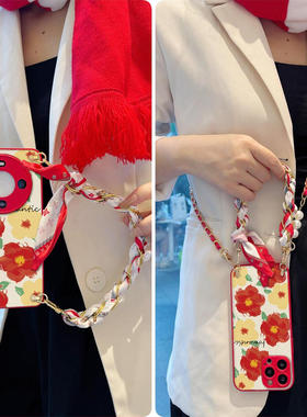 vivo适用X300手机200壳mini斜plus挎s19新年红100pro硅iqoo12胶ultra全8包7防6摔5/neo/3/4女g/z/0/t/9/2/1/y