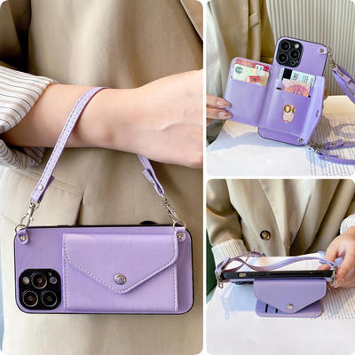 女款全包硅胶软壳时尚斜挎防摔