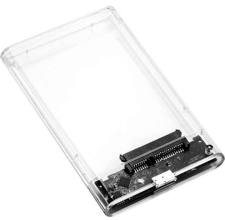 USB3.0 투명 모바일 하드 드라이브 상자 2.5인치 노트북 하드 드라이브 상자 SATA 직렬 하드 드라이브 솔리드 스테이트 SSD